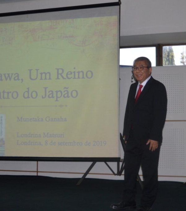 UniCV recebe professor Ganaha para falar do sistema educacional japonês a estudantes de Pedagogia