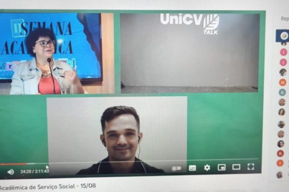 Especialistas trazem reflexões sobre violência na abertura da Semana de Serviço Social do UniCV