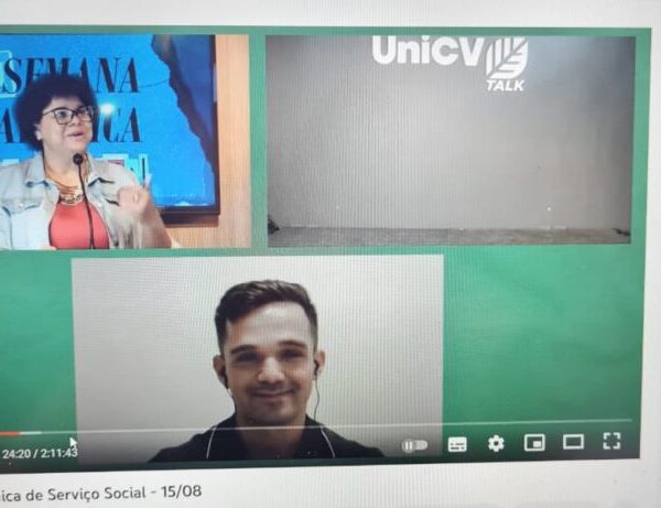 Especialistas trazem reflexões sobre violência na abertura da Semana de Serviço Social do UniCV