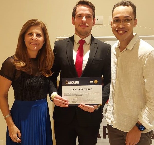 Professor do UniCV obtém 1º lugar na premiação do Conjuri para trabalhos acadêmicos