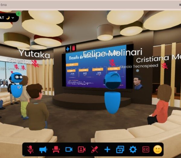 Experiência no metaverso marca encontro de alunos de TI-EAD no Smart Talk