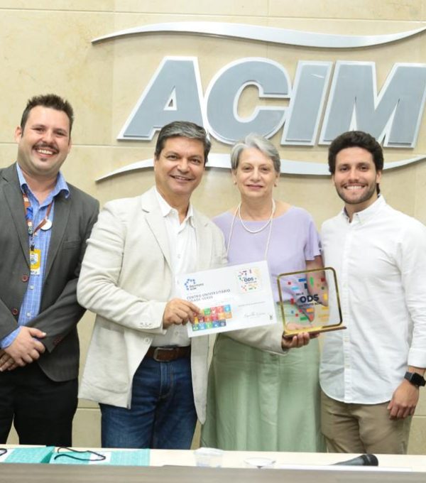 UNICV recebe Selo Ouro ODS do Instituto ACIM pelo segundo ano consecutivo