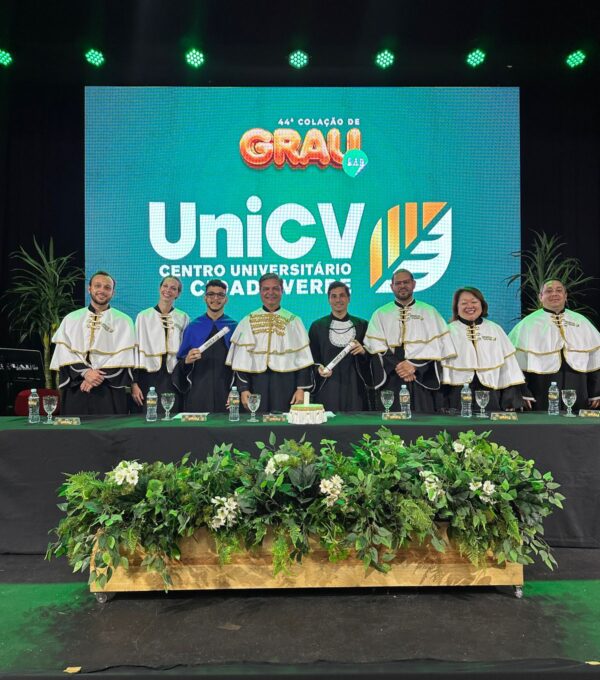 UniCV realiza colação de grau de formandos da EAD 2023