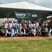 Alunos e professores atendem centenas de moradores do Ebenezer no “UniCV em Ação”