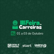 UniCV realiza 3ª Feira de Carreiras para orientar estudantes