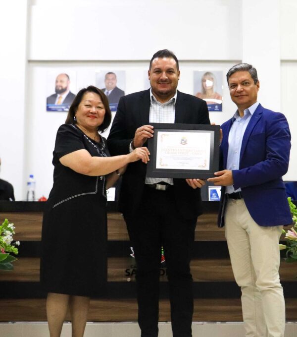 UniCV recebe Moção Honrosa na Câmara de Vereadores de Sarandi