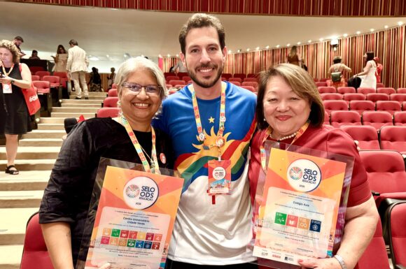 Em Recife, UniCV recebe selo ODS Educação